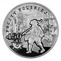 450 lat Poczty Polskiej 10zł (2008)