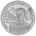 65. rocznica oswobodzenia KL Auschwitz-Birkenau 10zł (2010)